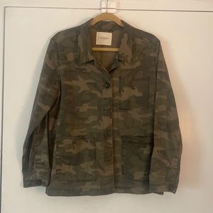 LUCKY BRAND Camo Shirt Jacket